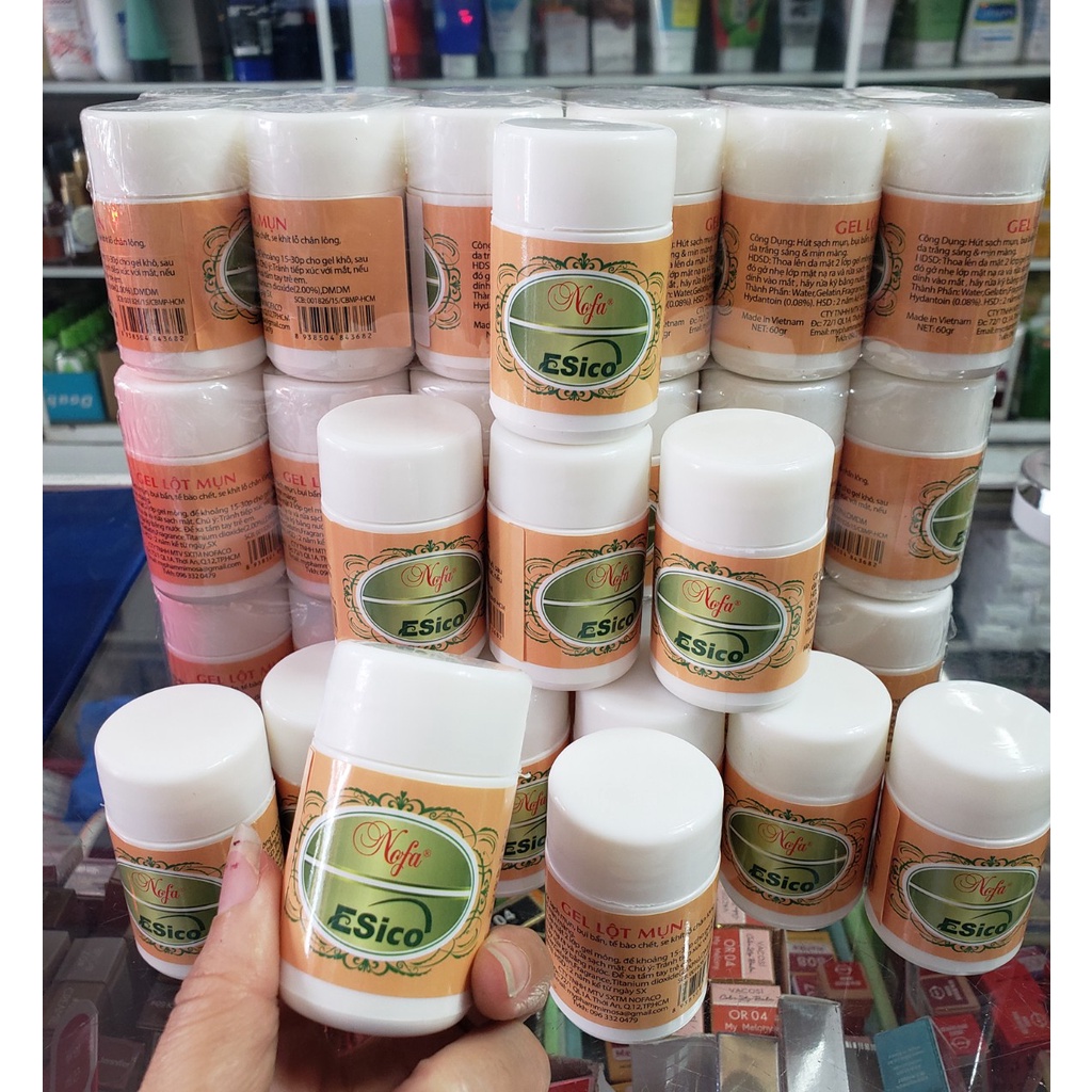 Gel lột Mụn cám, mụn đầu đen Esico Hủ 60g