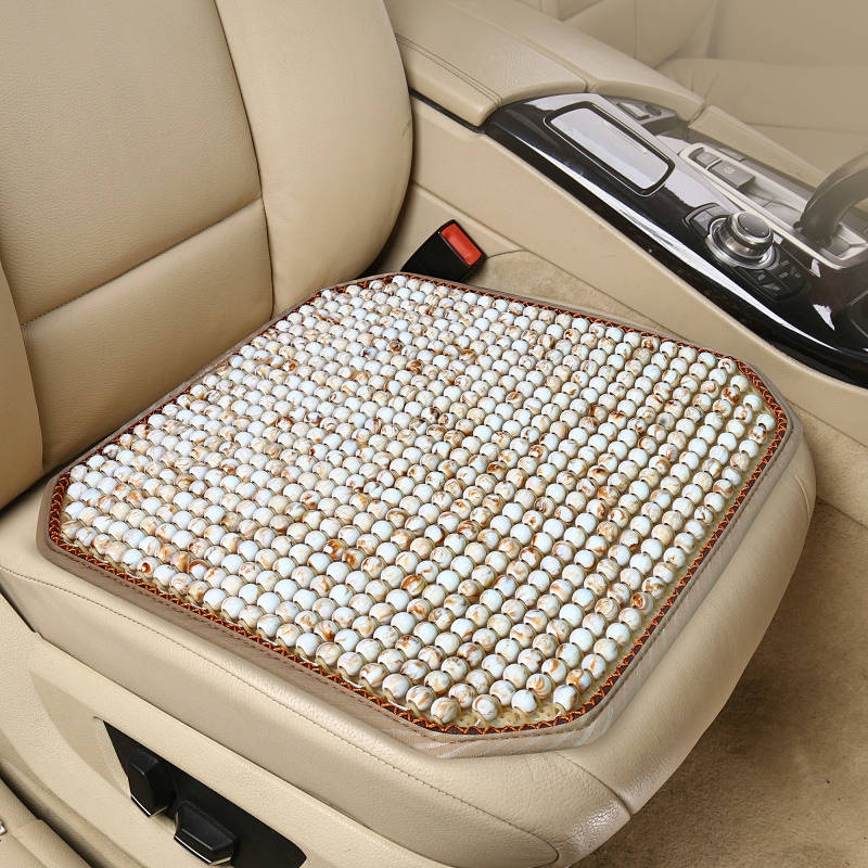 Bodhi Seed Car Cushion Summer Single Piece Office Seat Cushion Cool Cushion Summer Breathable Single Seat Pad Non-Slip Auto department store supplies