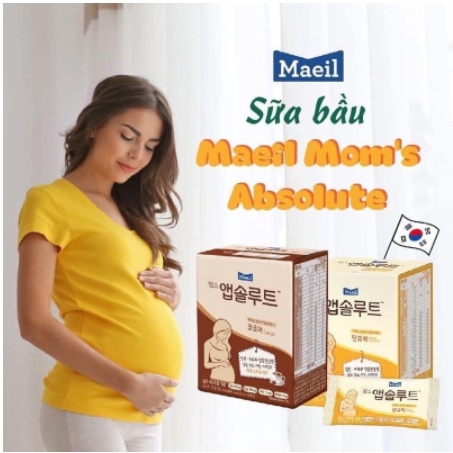 [Date 2023]Sữa Bầu Mom’s Absolute Hàn Quốc Maeil (10 Gói x 20gr)