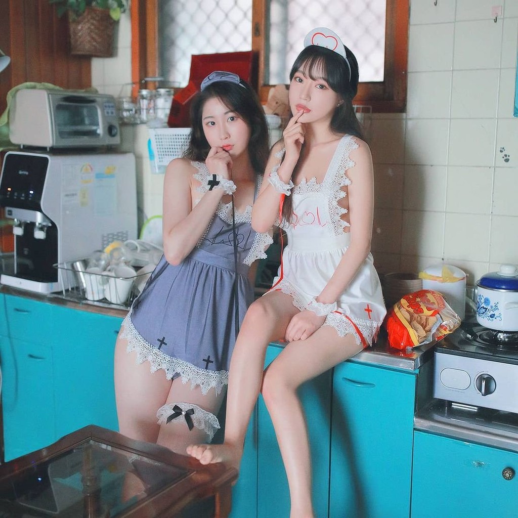 Váy ngủ sexy đồ ngủ cosplay y tá gợi cảm | BigBuy360 - bigbuy360.vn