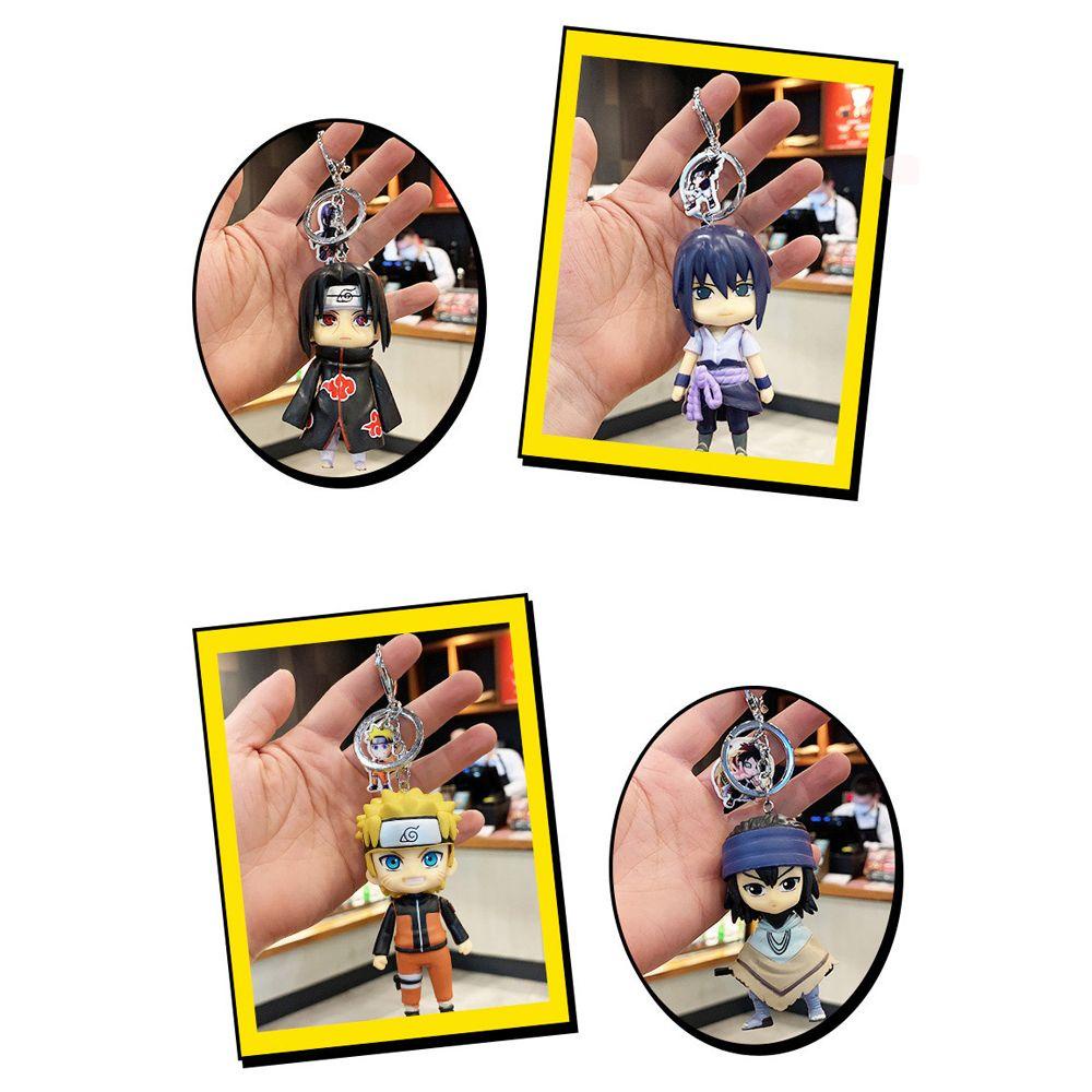 LILYES Móc Khóa Hình Nhân Vật Uchiha Itachi Sasuke Trong Naruto