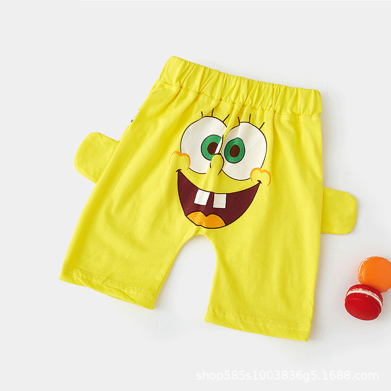 【1-3 Years old】Baby Summer Pure Cotton Shorts Boys and Girls Harem Pants