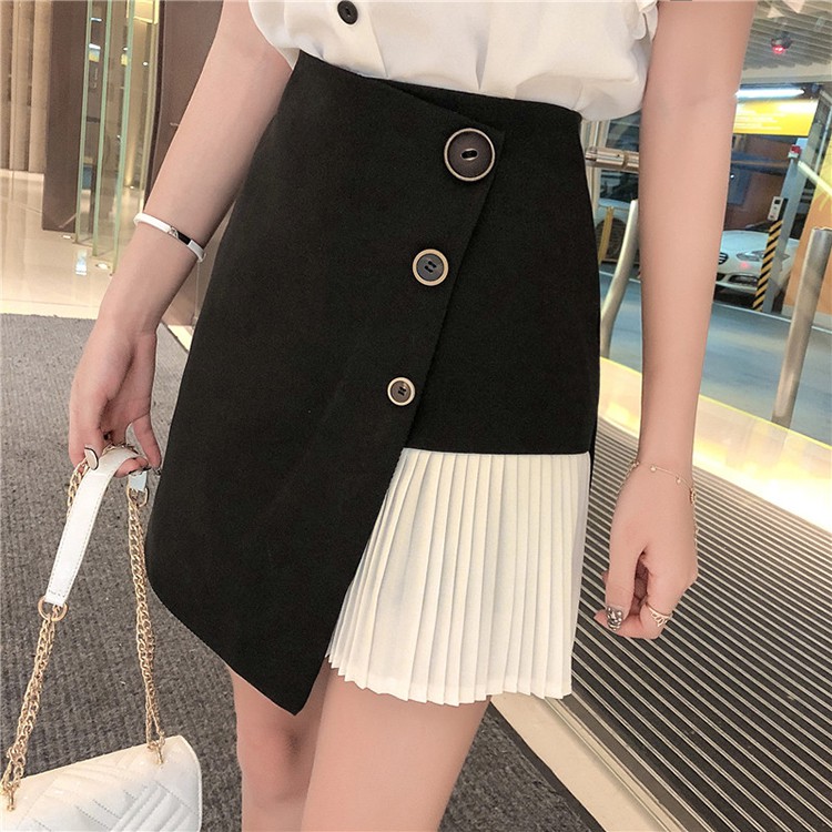 (Xả Hàng) Sét váy thiết kế nữ vải voan lơ xinh Hàn Quốc(có quần trong váy) | BigBuy360 - bigbuy360.vn