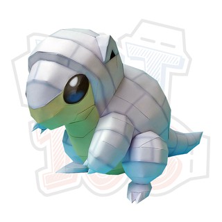 Mô hình giấy Pokemon Alolan Sandshrew
