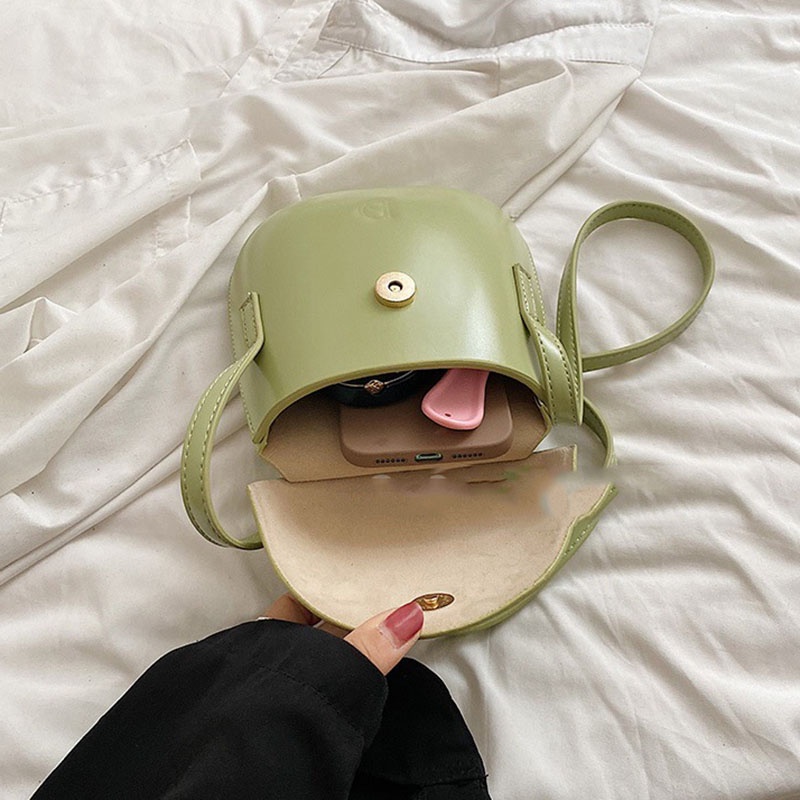 Túi đeo chéo Ielgy kiểu dáng yên ngựa cao cấp dễ phối đồ