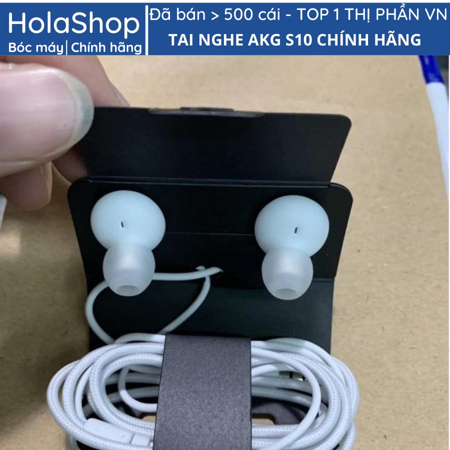 Tai nghe AKG S10 chính hãng S10 Plus S8, S9, Note 8, Note 9, S10, Note 10 nguyên seal tặng 4 núm phụ