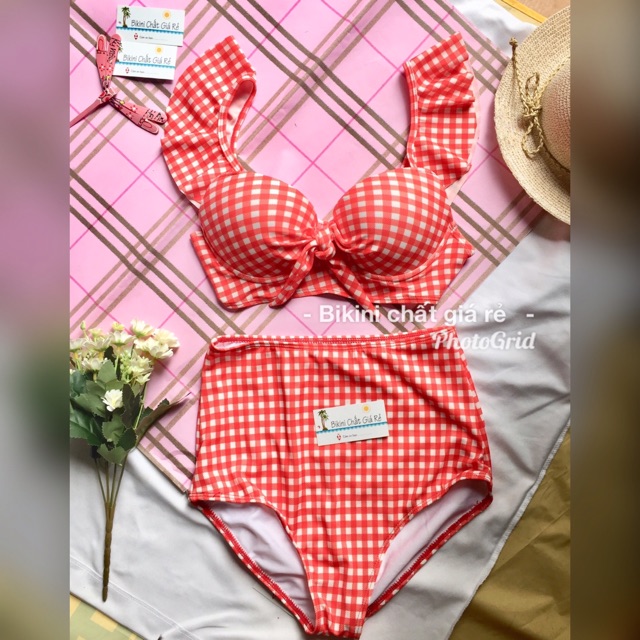 bikini đồ bơi nâng ngực cạp cao mút đút gọng cánh tiên hai mảnh giá rẻ đi biển JAMI - MD30 | BigBuy360 - bigbuy360.vn