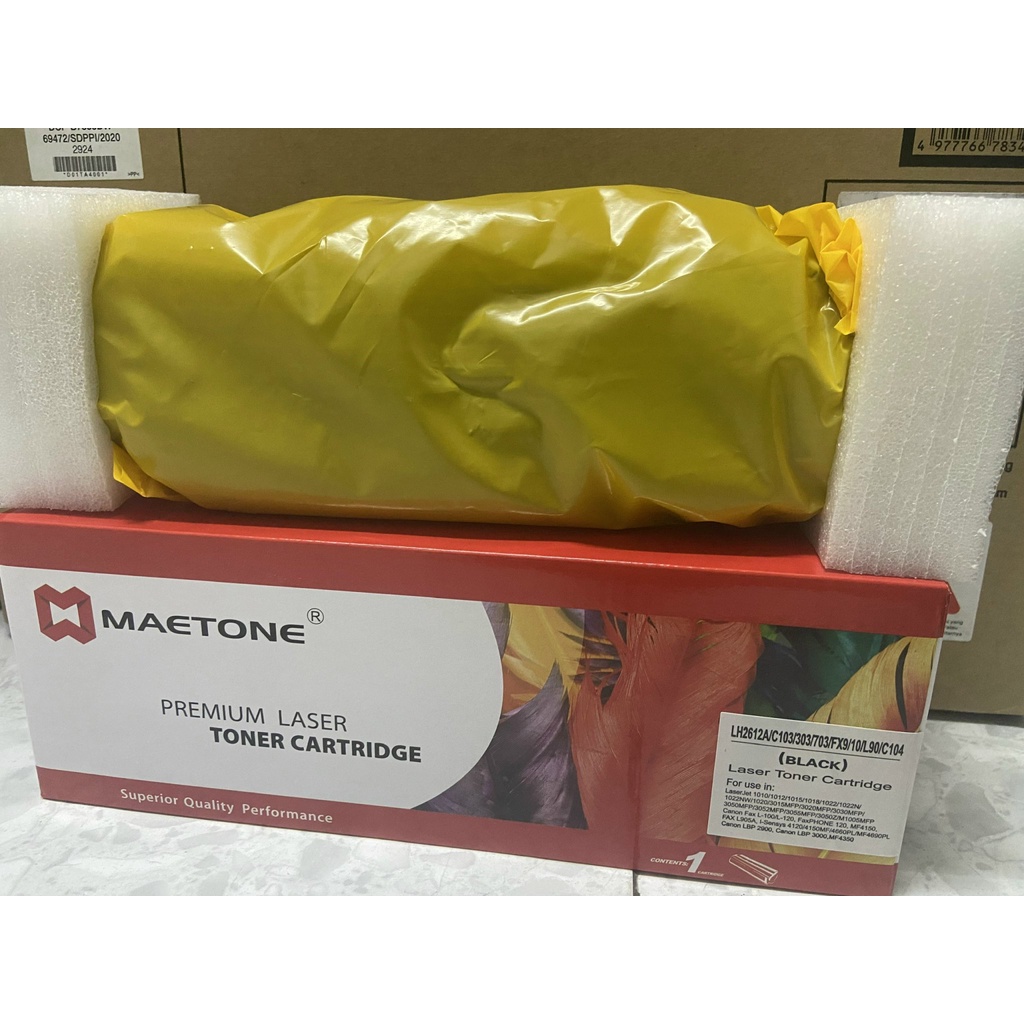 Hộp mực in Maetone 2900 - Mực in 12A chất lượng cao - dùng cho máy LBP 2900/ 3000 , HP LaserJet 1010/ 1012