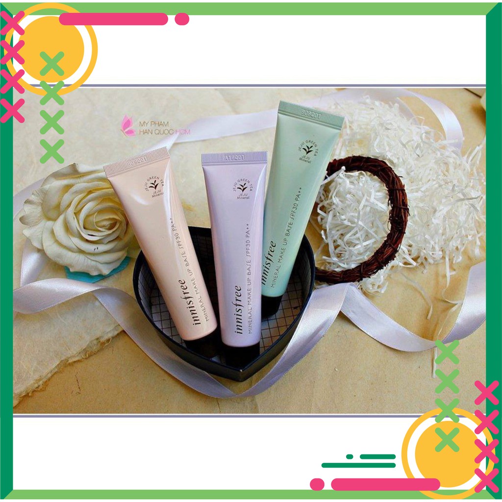 tuan026 TCCN [CHÍNH HÃNG] Kem Lót 4 Trong 1 Innisfree Mineral Make Up Base SPF30/PA++ 40ml tuan026 | BigBuy360 - bigbuy360.vn