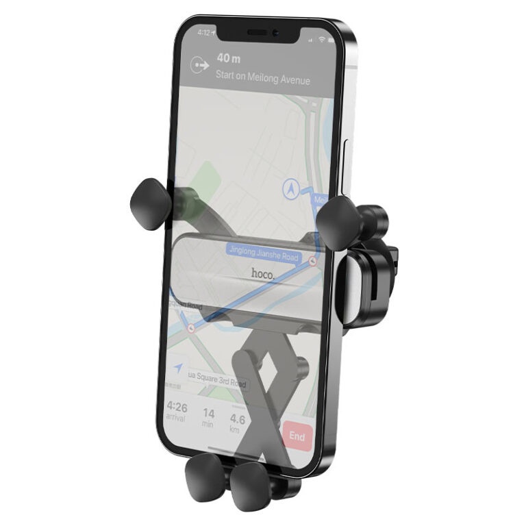 Giá Đỡ Điện Thoại Trên Ô Tô Hoco CA102 Gắn Lọc Gió Xe Hơi Xoay 360