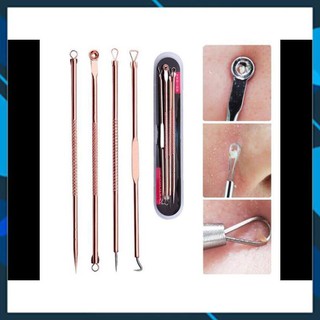 sét que lấy mụn 4 que 8 đầu