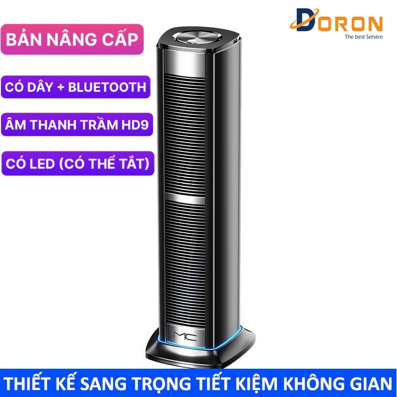 Loa Bluetooth Cao Cấp F3 Kết Nối Có Dây, Âm Thanh Dọc Loa Siêu Trầm, Loa Đứng Tiết Kiệm Không Gian