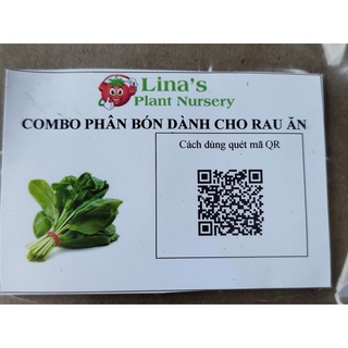 Combo phân bón dành cho rau ăn lá