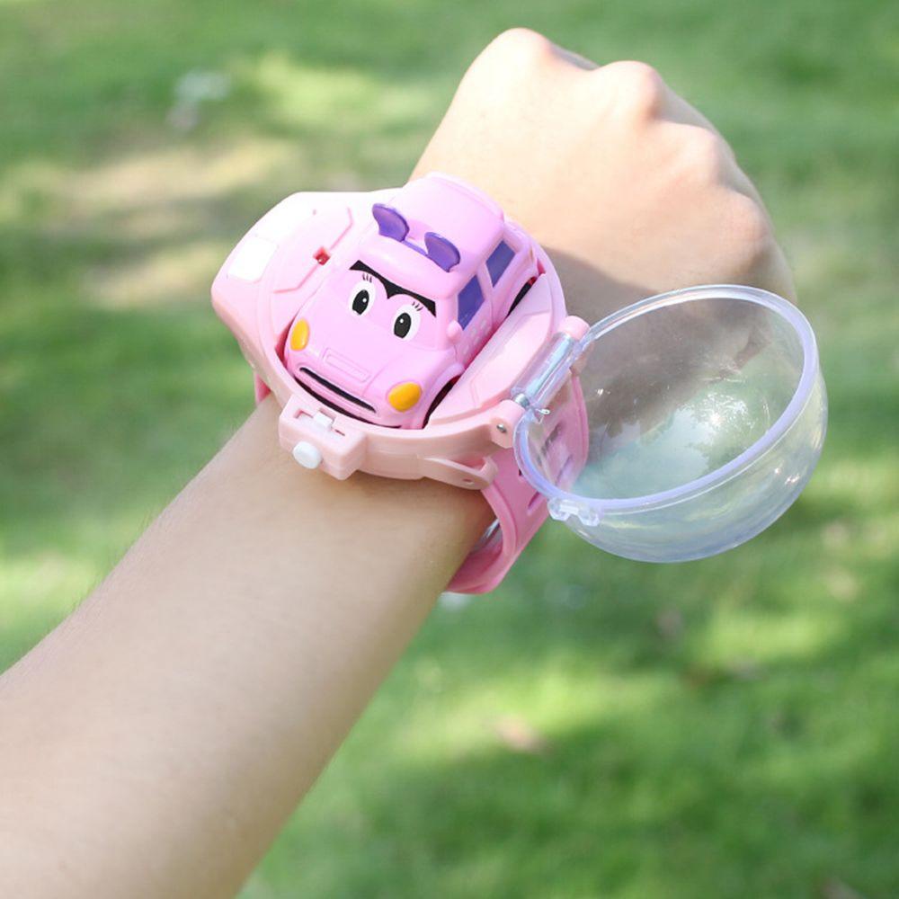 WONDER Mô Hình Xe Hơi Đồ Chơi Điều Khiển Từ Xa Có Dây Đeo Cổ Tay Tháo Rời Được