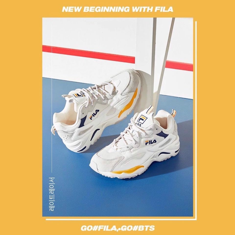 Giày thể thao Sneaker Fila Ray Tracer x BTS