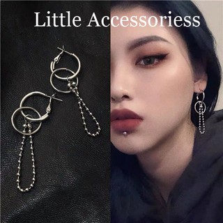 Khuyên Tai Nữ Cá Tính Bông Tai Vòng Tròn Nhỏ Hoops Kèm Dây Phụ Kiện Thời Trang Trendy ER017