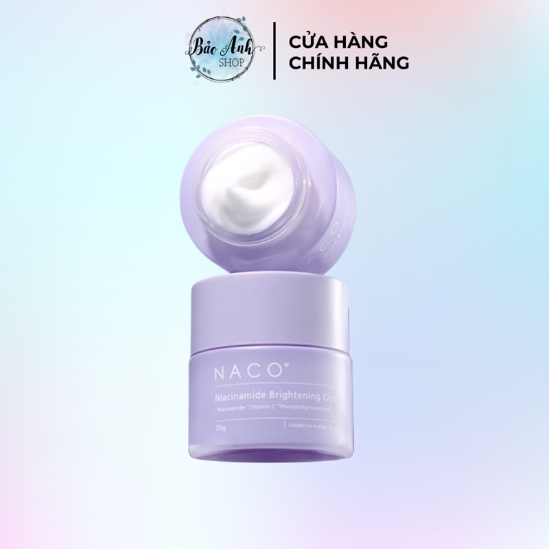 [SALE]Kem NACO Niacinamide dưỡng trắng da 35g