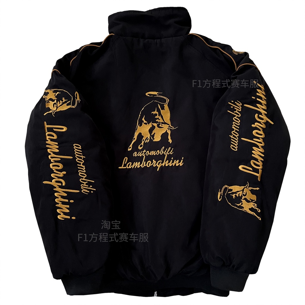Áo Khoác Cotton Thêu Họa Tiết Phong Cách Retro Mỹ Thời Trang Thu Đông F1