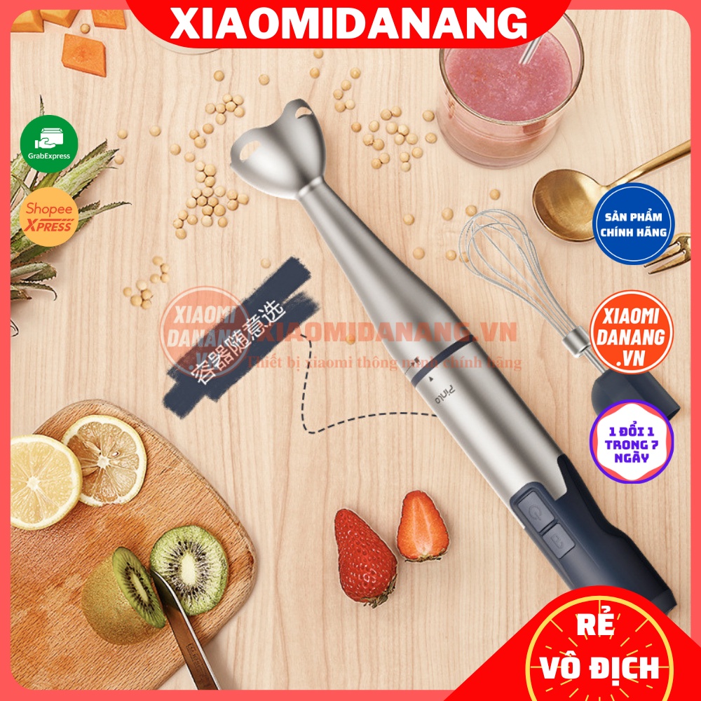 MÁY XAY CẦM TAY ĐA NĂNG KHÔNG DÂY XIAOMI PINLO PLBW150S1