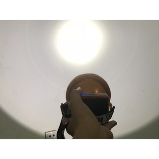 Đèn pin đội đầu siêu sáng 200W