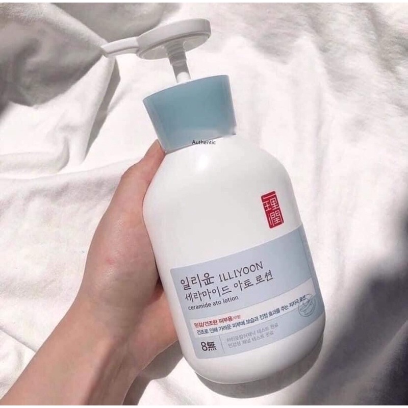 Dưỡng Thể Làm Ẩm ILLIYOON Ceramide Ato Lotion 350ml