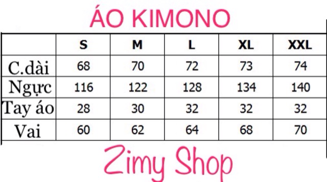 ÁO KIMONO NHẬT BẢN ĐẸP