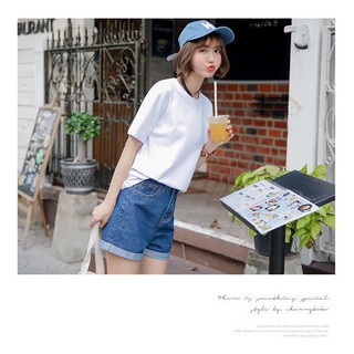 Áo Thun Cổ Tròn Basic Ngắn Tay