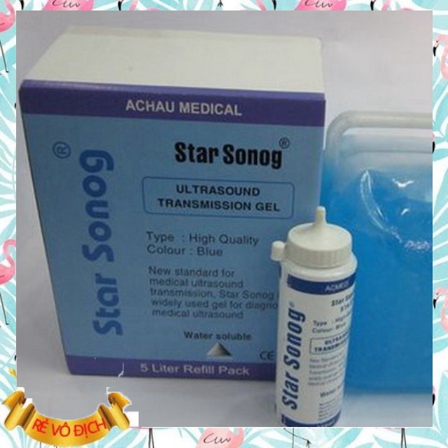 GEL SIÊU ÂM STAR SONG MÁU XANH TRẮNG