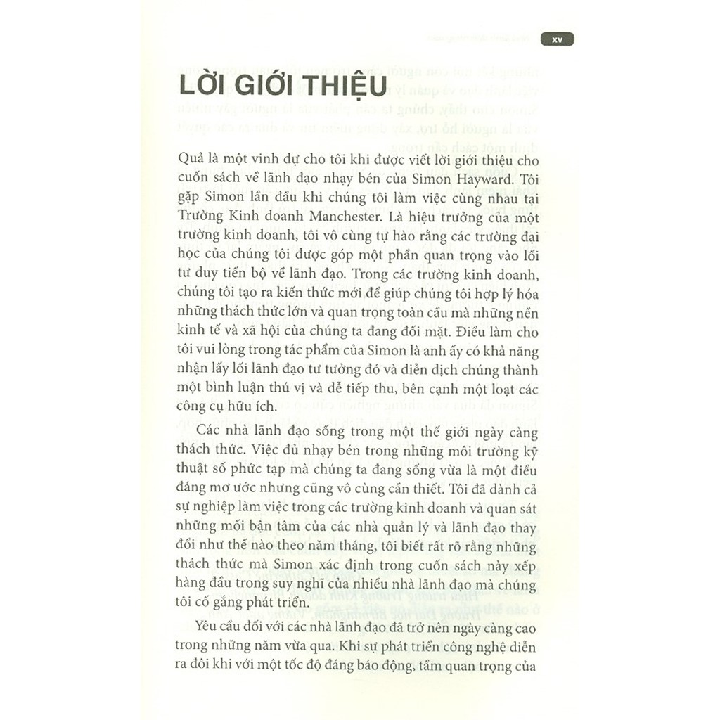 Sách - Nhà Lãnh Đạo Nhạy Bén