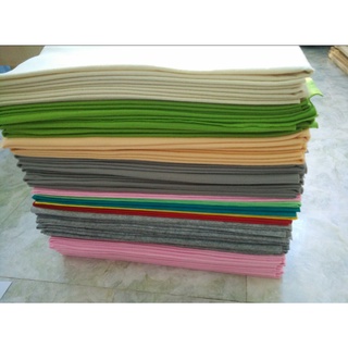 Set 47 vải nỉ mềm 90 X 90cm nhiều màu dùng làm đồ handmade, craft, thủ công, đồ chơi