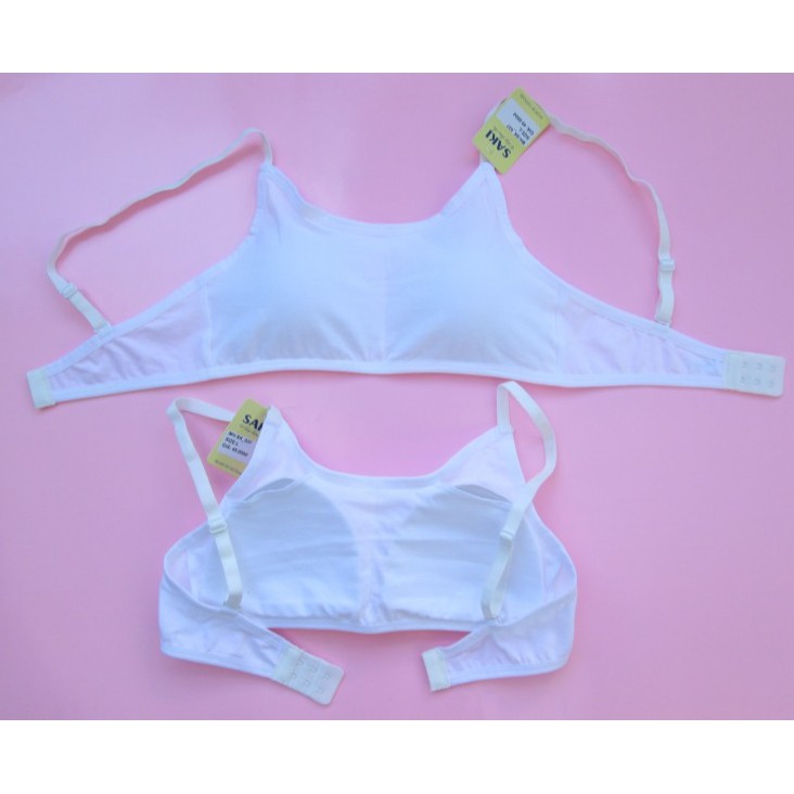 Áo lá SAKI học sinh hai cài chất liệu cotton co giãn, thấm hút mồ hôi - 037