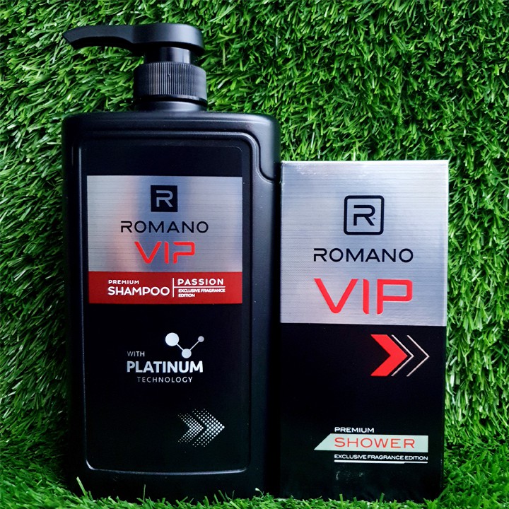 Dầu Gội Romano Vip 650g Tặng Sữa Tắm Romano Vip 180g