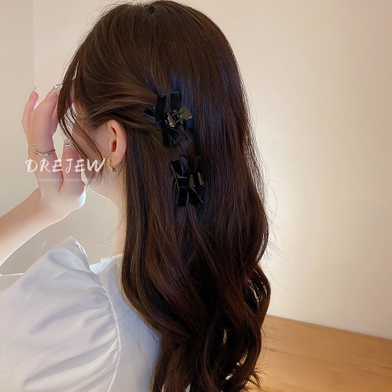 Kẹp tóc nơ DREJEW phong cách công chúa ngọt ngào thời trang