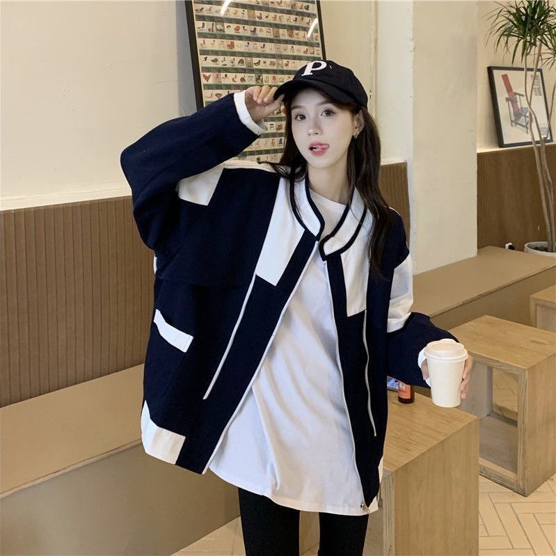 Áo Khoác Bóng Chày Phong Cách Hàn Quốc Mới
