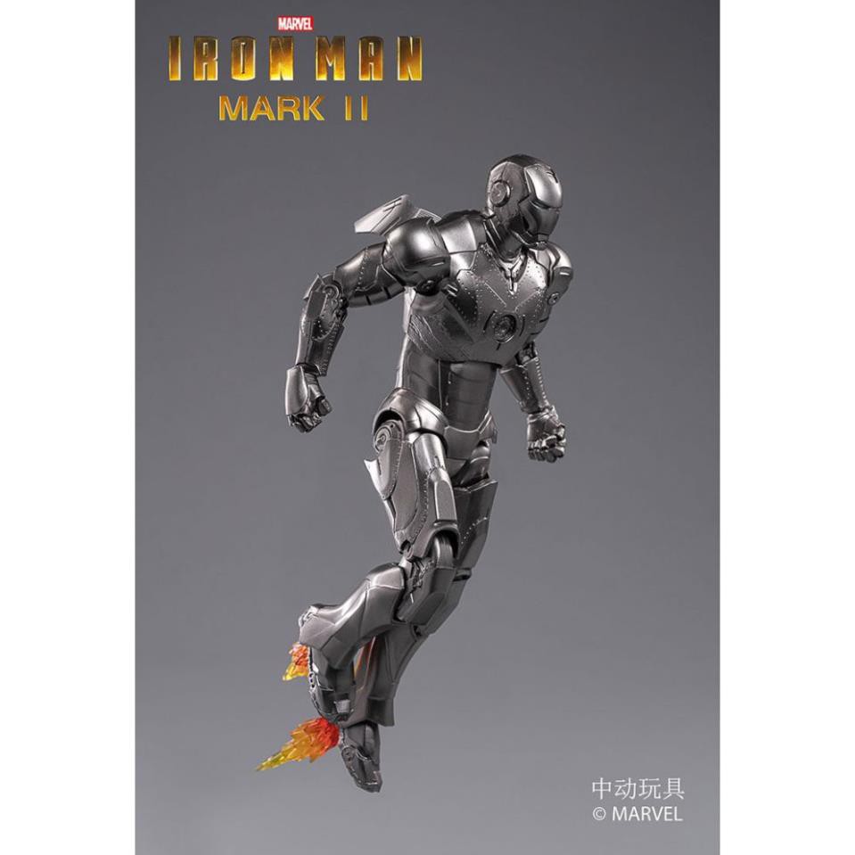 [Mã TOYJAN hoàn 20K xu đơn 50K] Mô hình Iron Man Mark 2 ZD Toys Chính hãng (Người sắt phần 1)