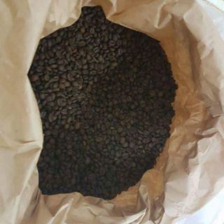Cà phê hạt rang mộc robusta 500gram