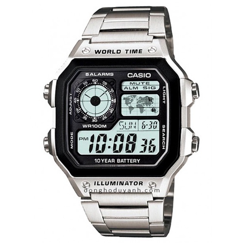 Đồng hồ nam CASIO AE-1200WHD-1AVDF