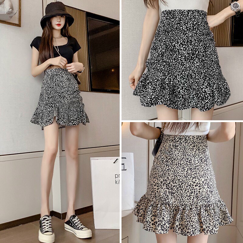Chân Váy Đuôi Cá Hoa Nhí Nhúm_Xưởng May Quang Anh