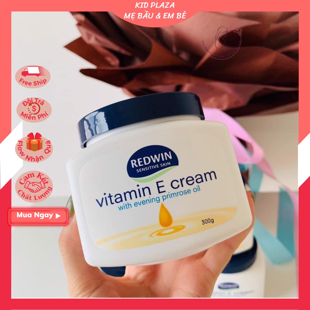 DƯỠNG TRẮNG DA VITAMIN E RED CREAM LÀNH TÍNH- MỀM MỊN - SÁNG DA