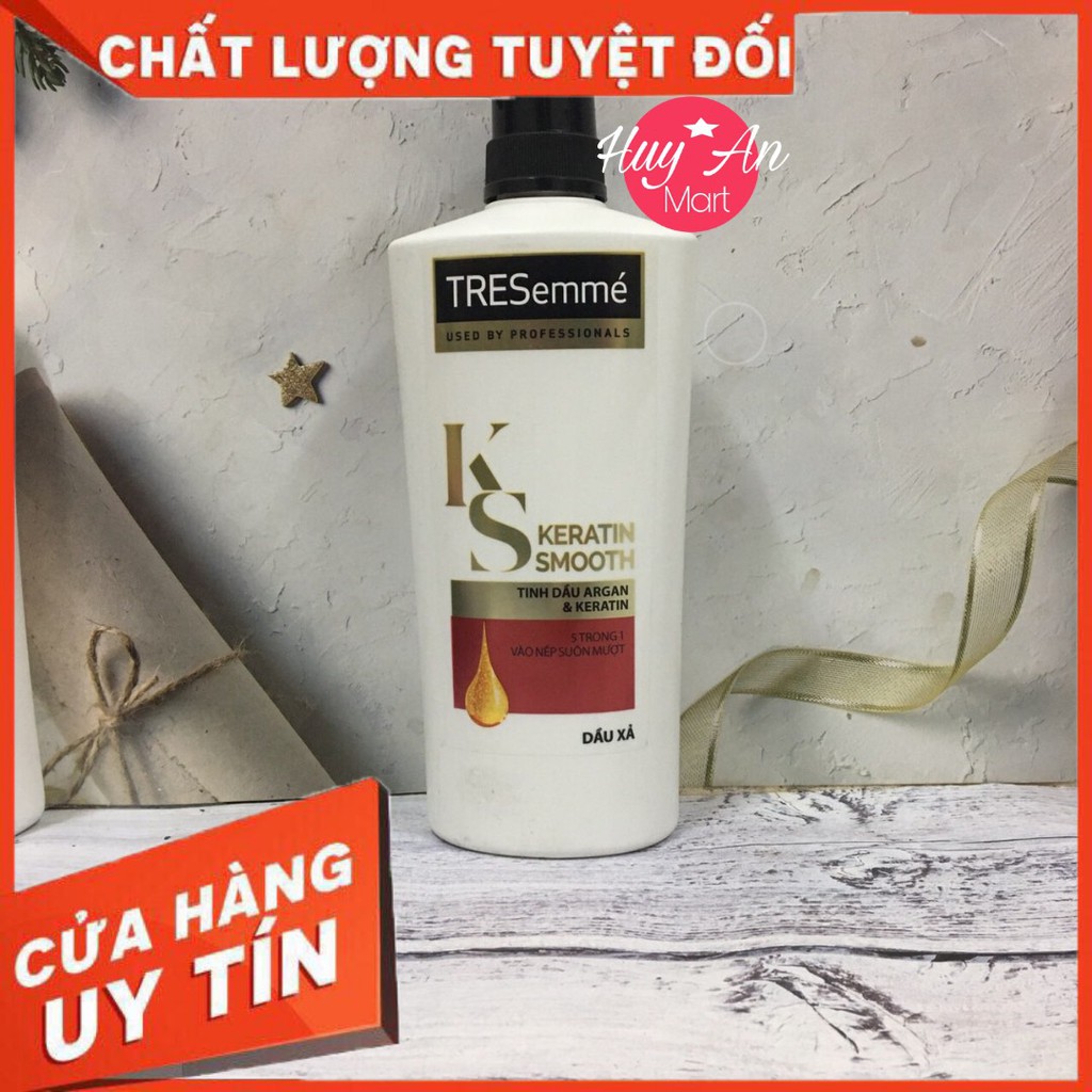 ❌FREESHIP❌ Dầu xả TRESemmé Keratin Smooth Tinh dầu Argan và Keratin  620g SUÔN MƯỢT VÀO NÊP HÀNG VIỆT NAM