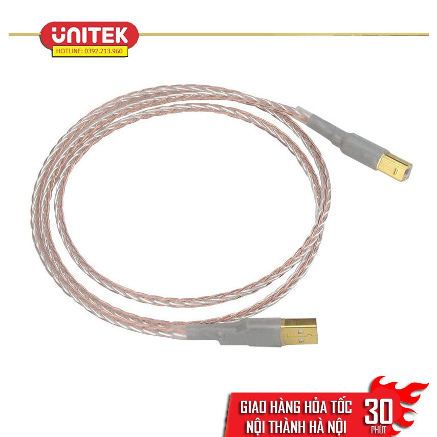 Cáp Âm Thanh HiFi Lõi Đồng Bạc Oxy 8N Dài 1,5m