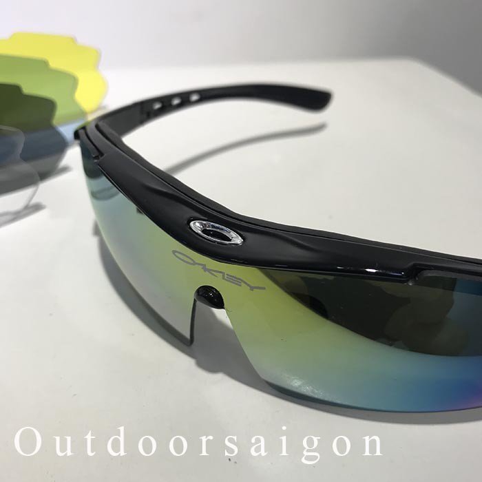 Bộ kính Oakley 5 trong 1 | BigBuy360 - bigbuy360.vn
