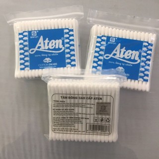 GÓI 100 Tăm bông YUMY, ATEN 100% COTT0N