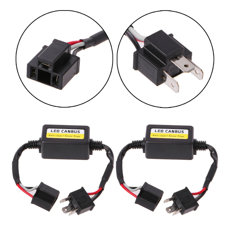 Set 2 Bộ Giải Mã Điện Trở Không Lỗi Cho Đèn LED Sương Mù Xe Hơi