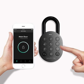 Tặng bao silicon bảo vệ 360K khi mua Smart Home Ổ khóa thông minh Smart Padlock - igloohome