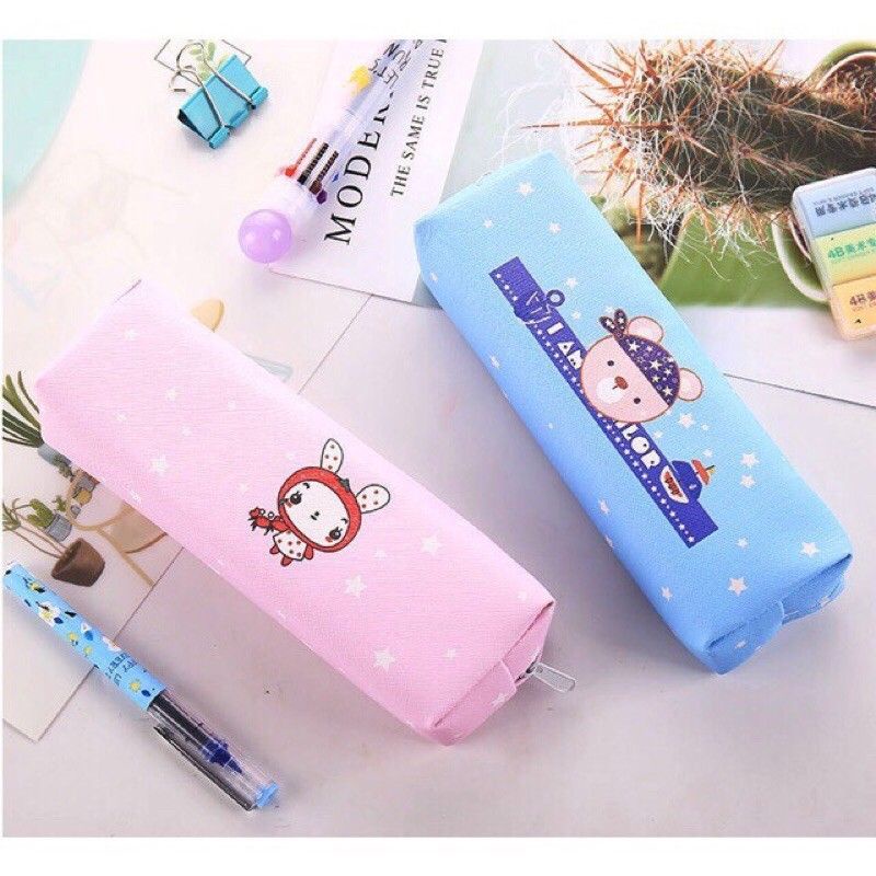 Hộp đựng bút vải 99.kidplaza họa tiết dễ thương