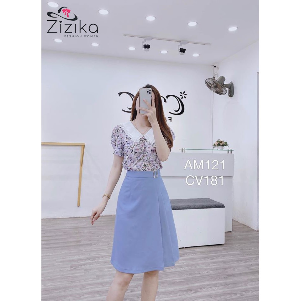 [SIÊU HOT] Chân Váy chữ A đai khuy, gấp ly, dáng dài siêu xinh thời trang Zizika - CV09 | BigBuy360 - bigbuy360.vn