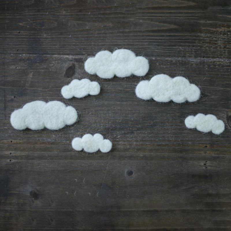 Bong Bóng Len Cừu Dùng Làm Đạo Cụ Chụp Ảnh Cho Bé Sơ Sinh