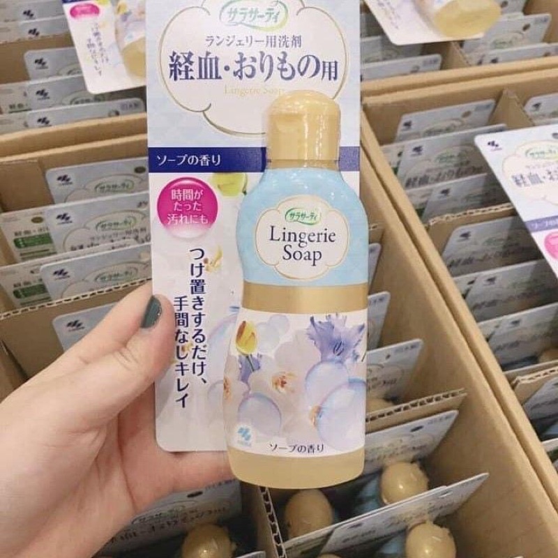 [Hàng_Nhật] Nước giặt quần lót Lingerie Soap Nhật Bản 120ml