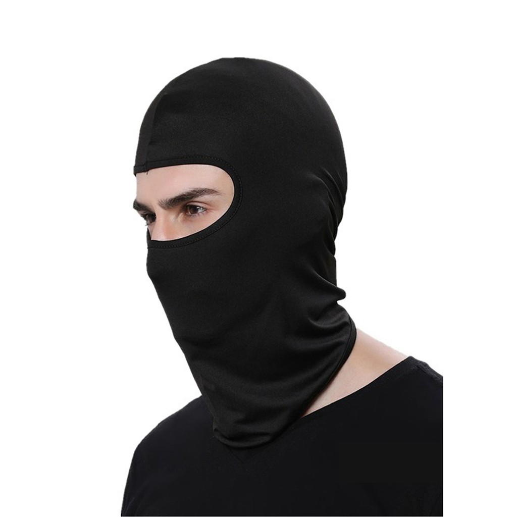 Khăn Ninja Trùm Đầu - Màu Đen